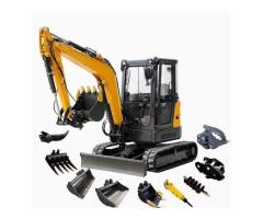 Excavadora Mini Digger con Motor Kubota Fullwin 4 Tonelada Mini Excavadora Barata en Venta