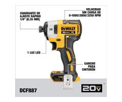 DEWALT Kit Taladro Percutor Atornillador de 1/2" (13mm) y Atornillador de Impacto
