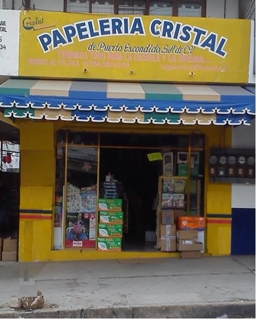 20330 papeleria cristal de puerto escondido