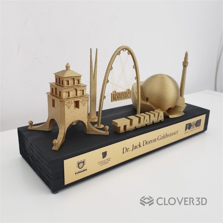 52348 clover 3d reconocimientos 3d servicio de impresion 3d trofeos 3d prototipado 768x768